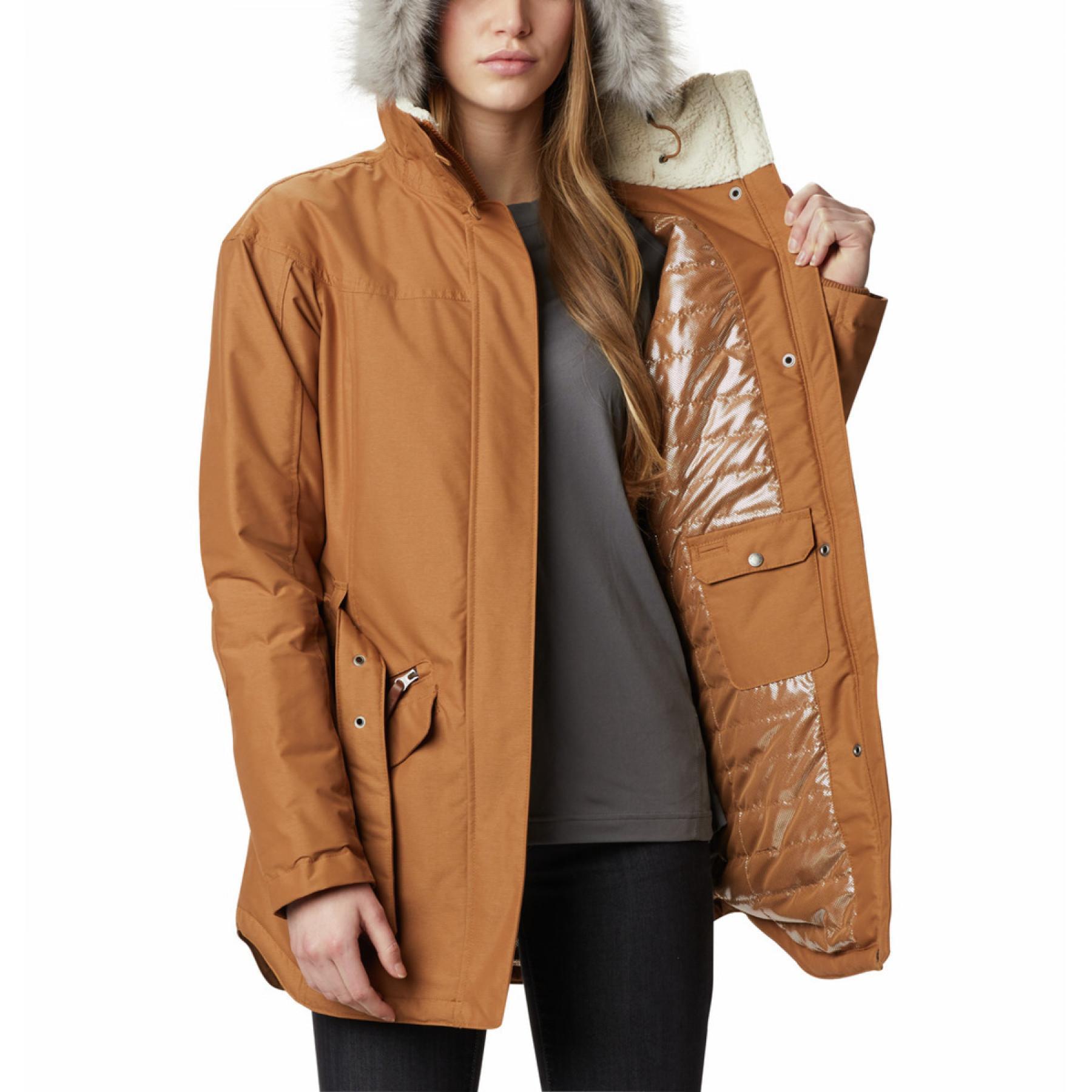 Chaqueta impermeable para mujer Columbia Carson Pass II