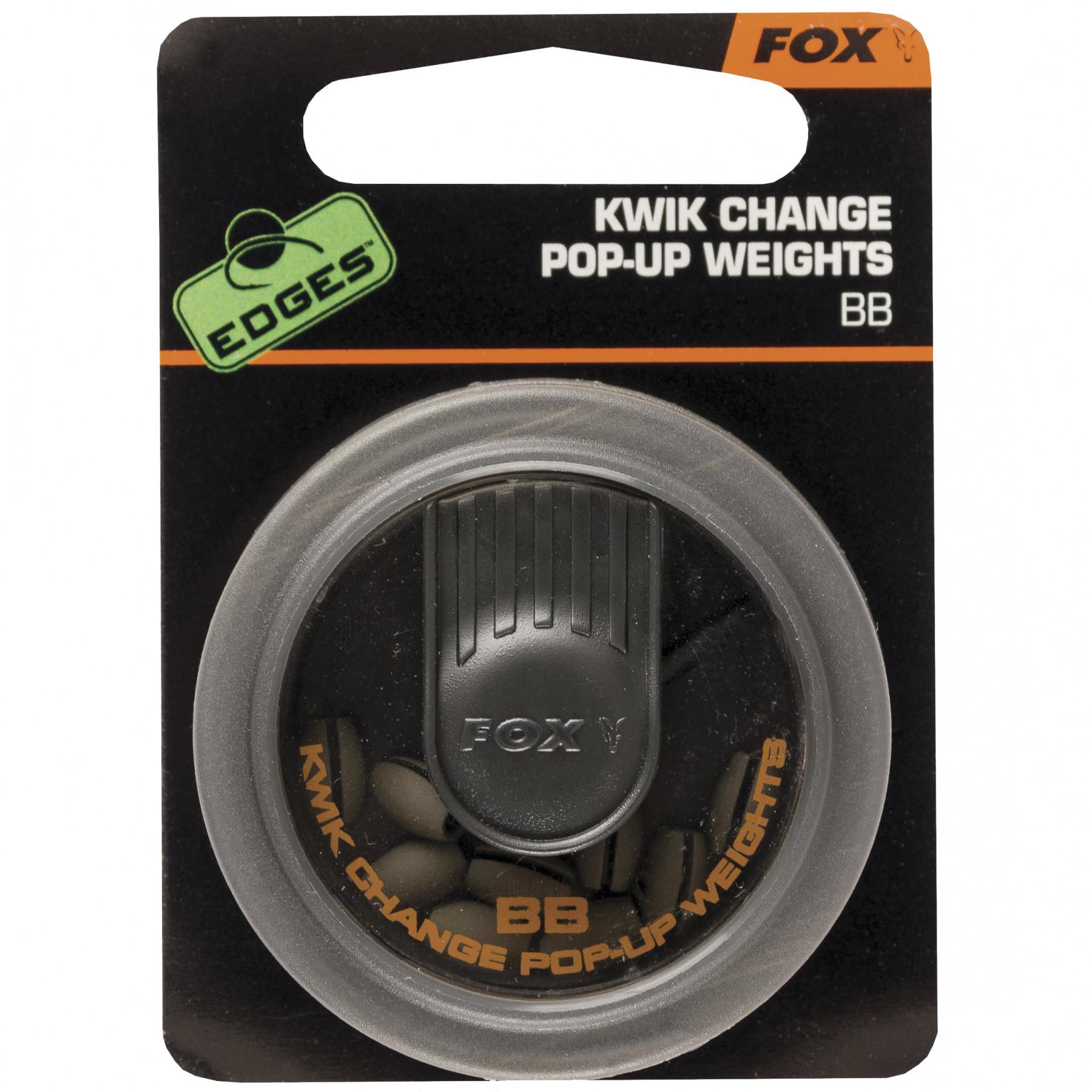 Cambio de peso kwik Fox BB Edges