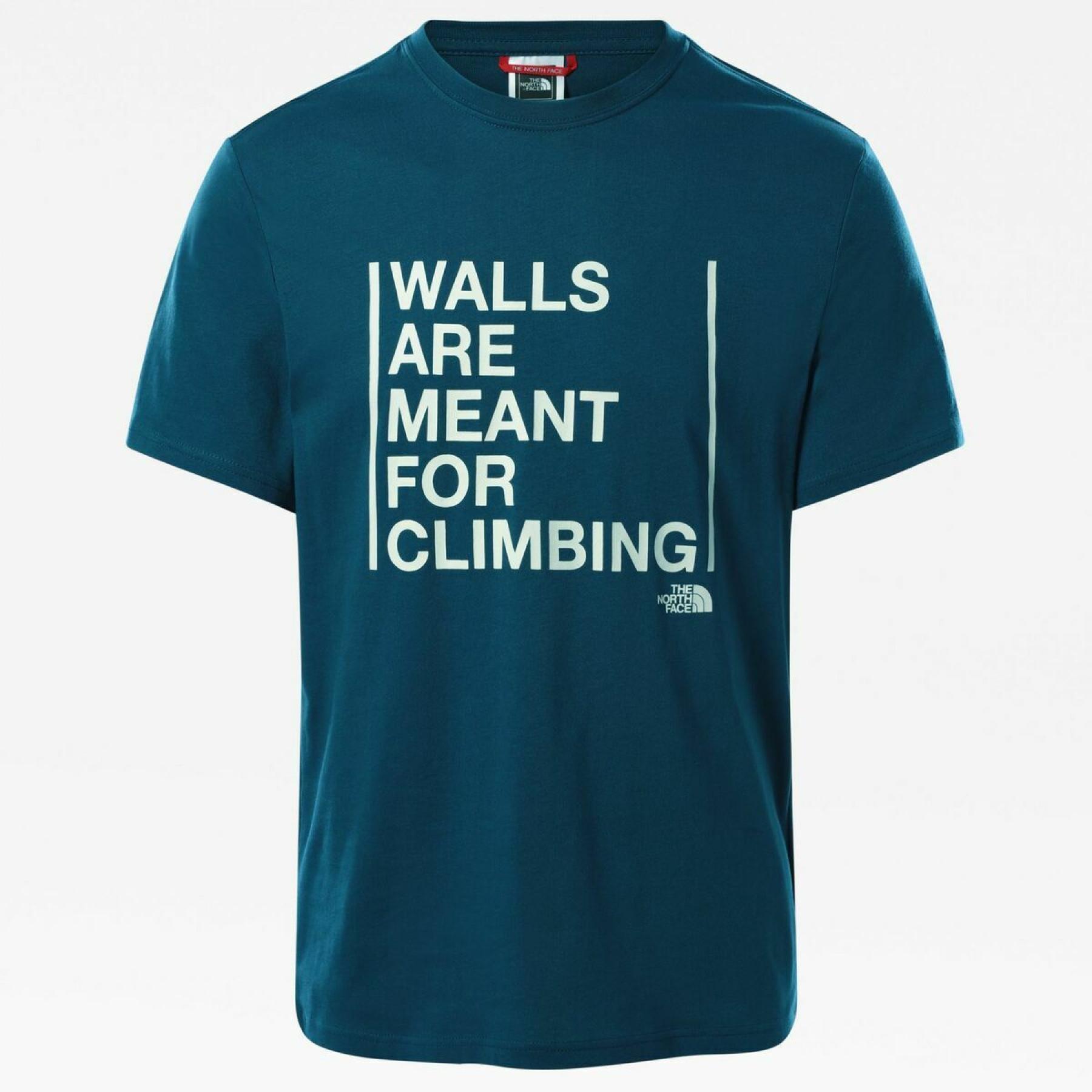 Camiseta The North Face Walls Are For Climbing