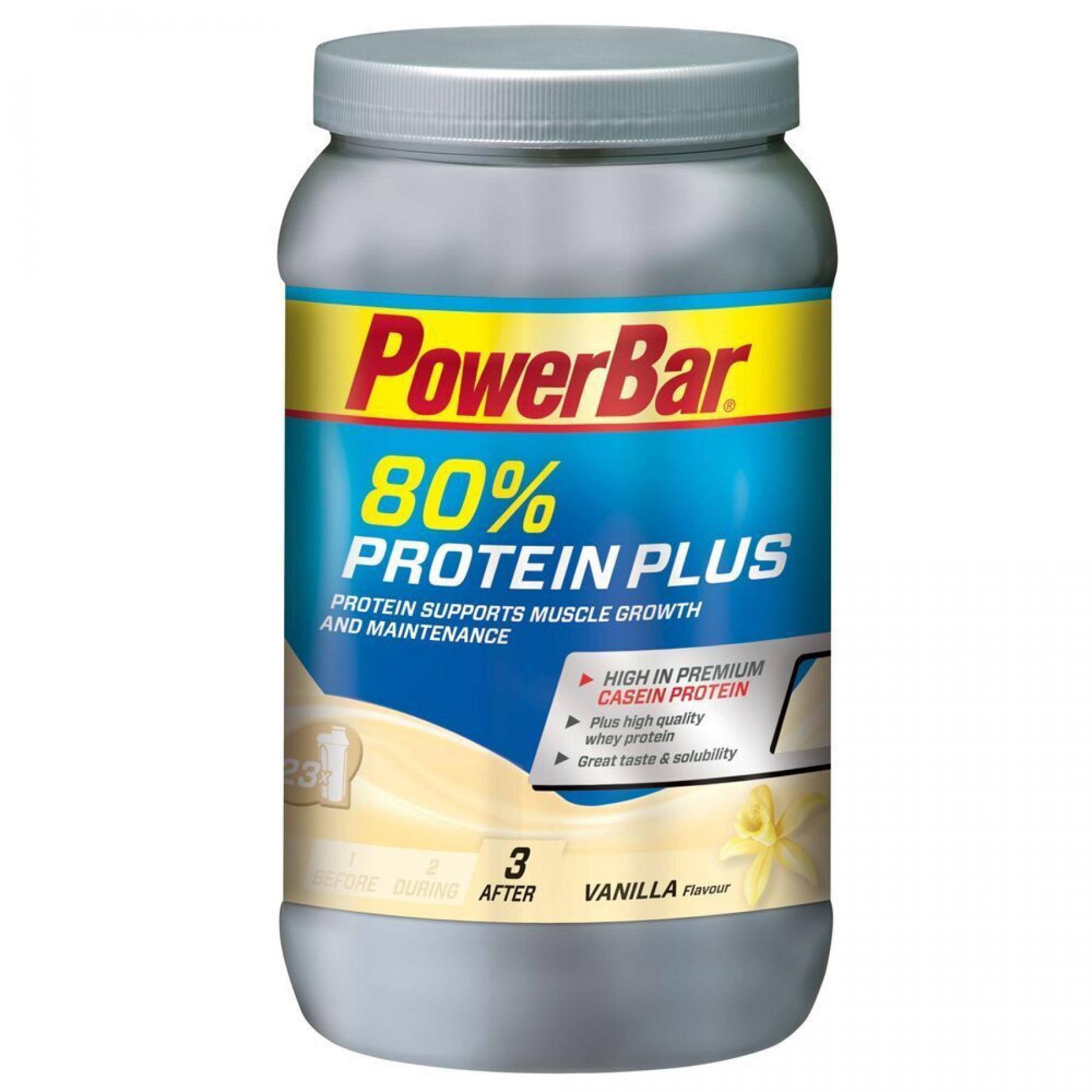 Polvo PowerBar ProteinPlus 80 % - Vanilla (500gr)