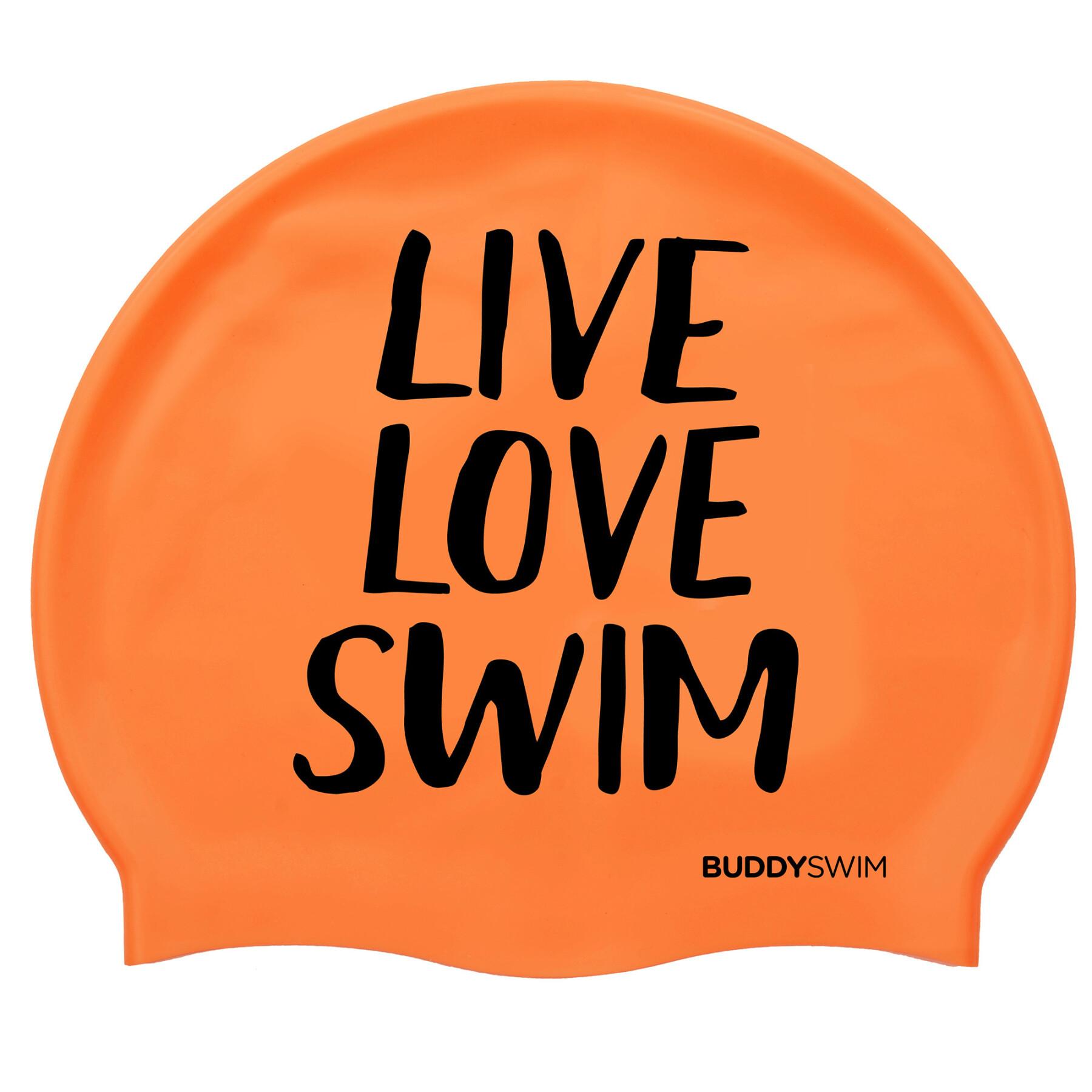 Gorro de natación de silicona BuddySwim LLS