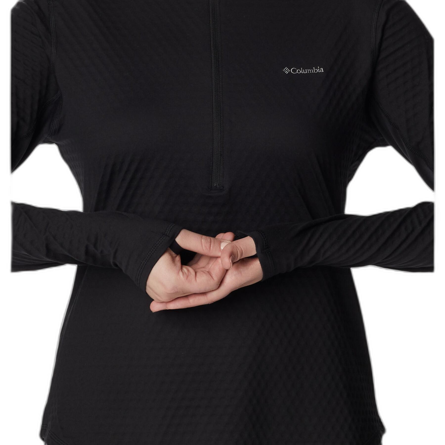 Camiseta de mujer con media cremallera Columbia Bliss Ascent™