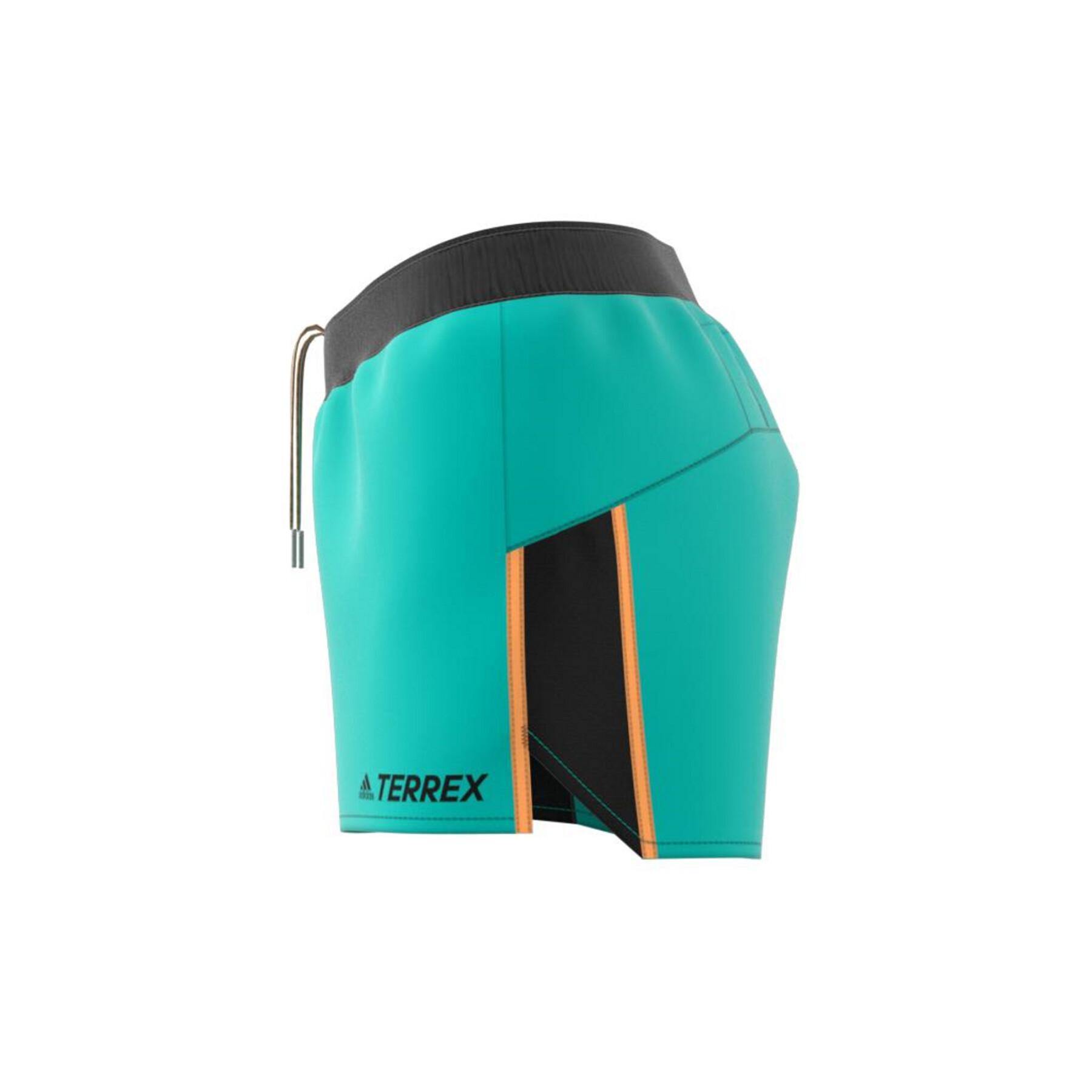 Pantalones cortos de mujer adidas Terrex Primeblue Trail Running