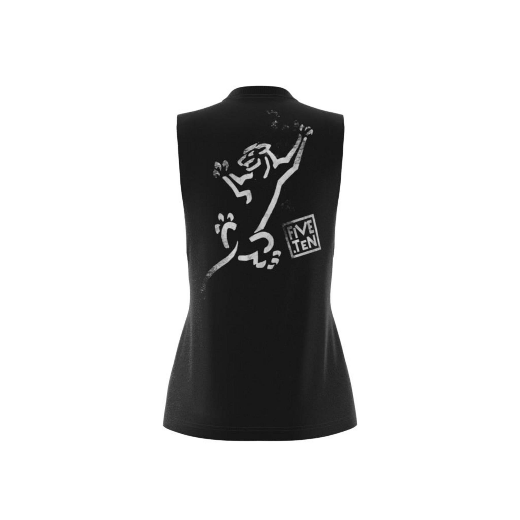 Camiseta de tirantes para mujer adidas 5.10 Stealth Cat