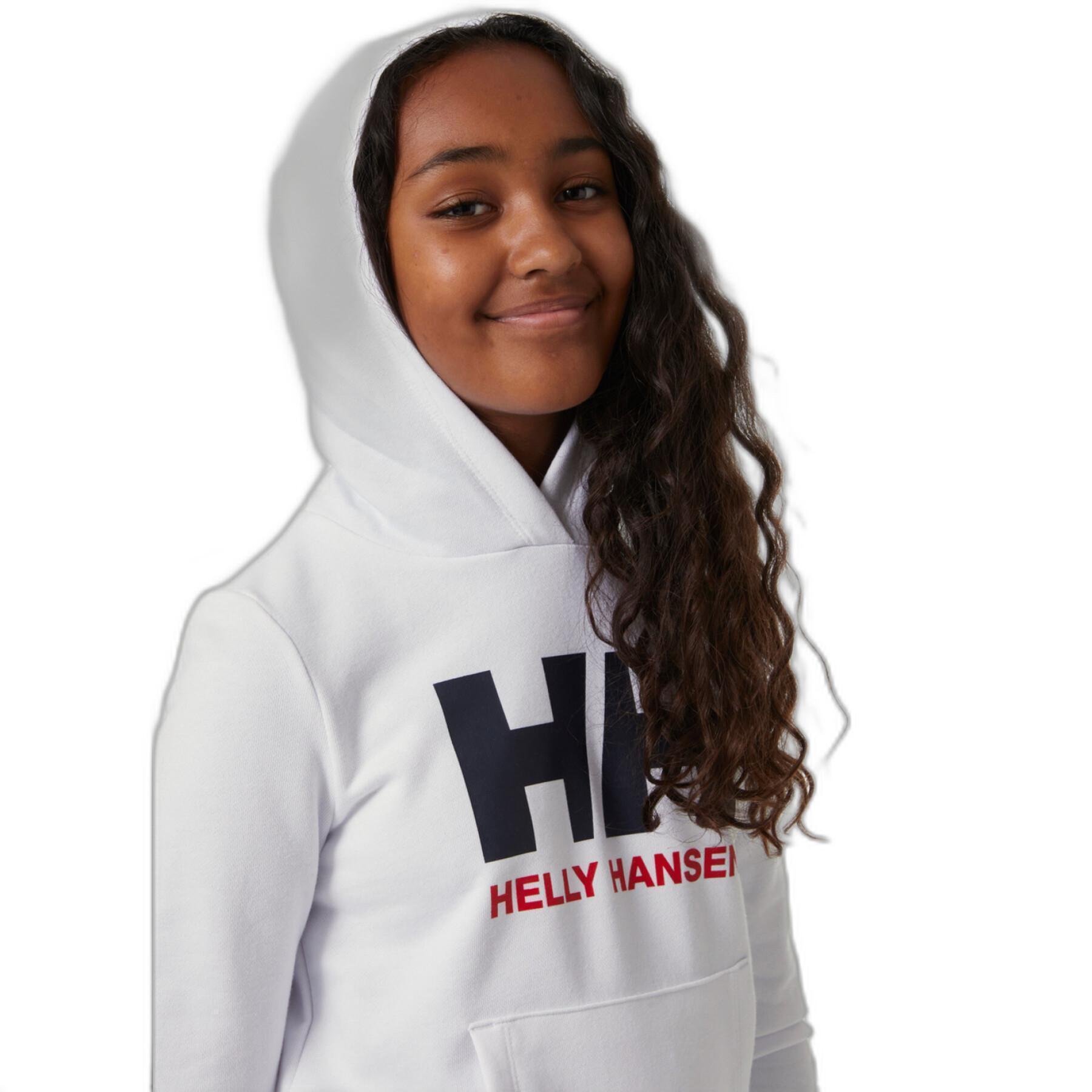 Sudadera con capucha para niños Helly Hansen logo 2.0