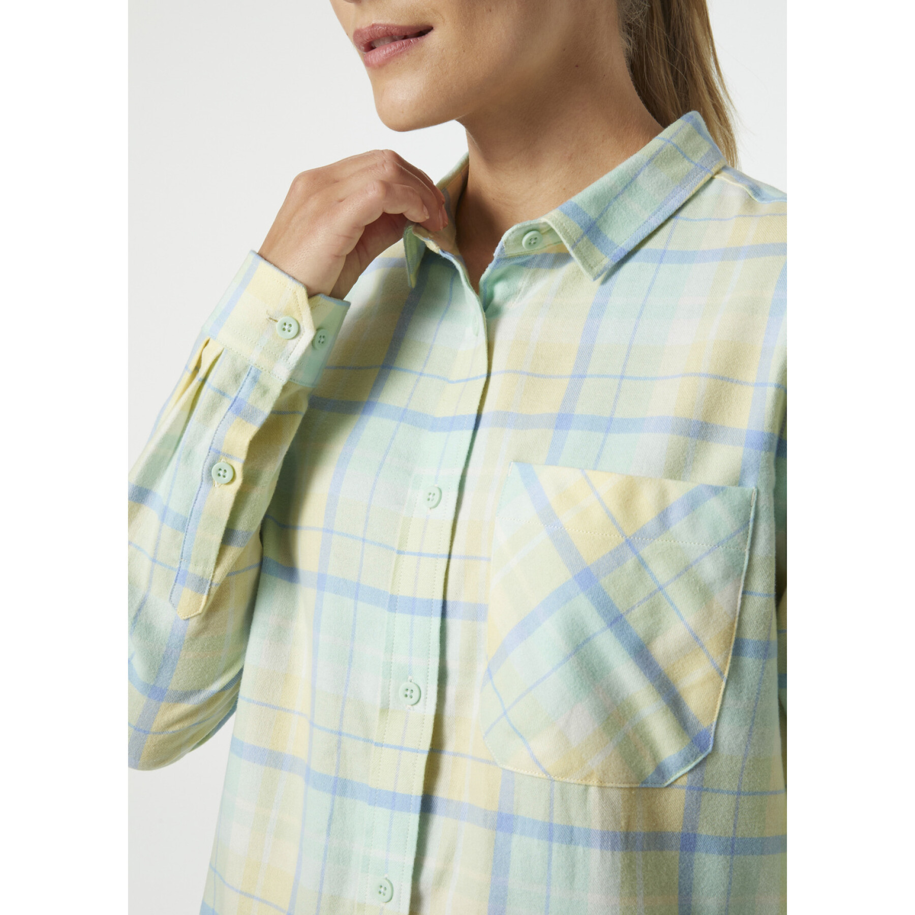 Camisa de mujer Helly Hansen Lokka Organic Flannel