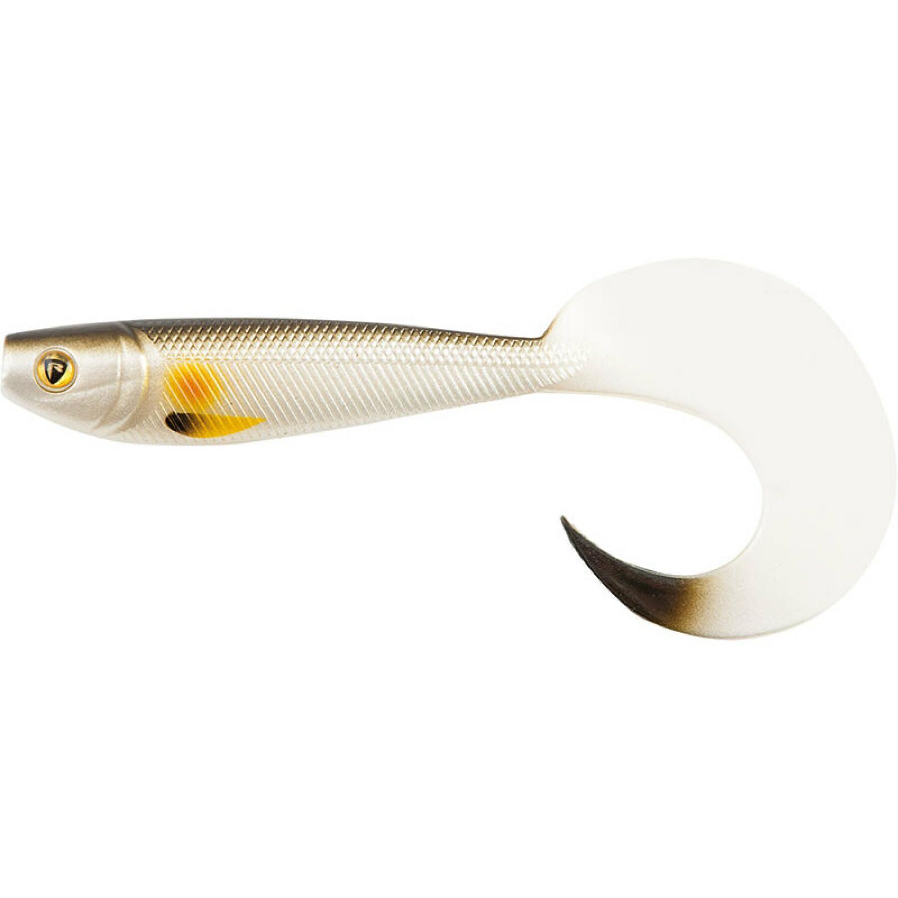 Señuelo suave Fox Rage Pro Grub silver baitfish