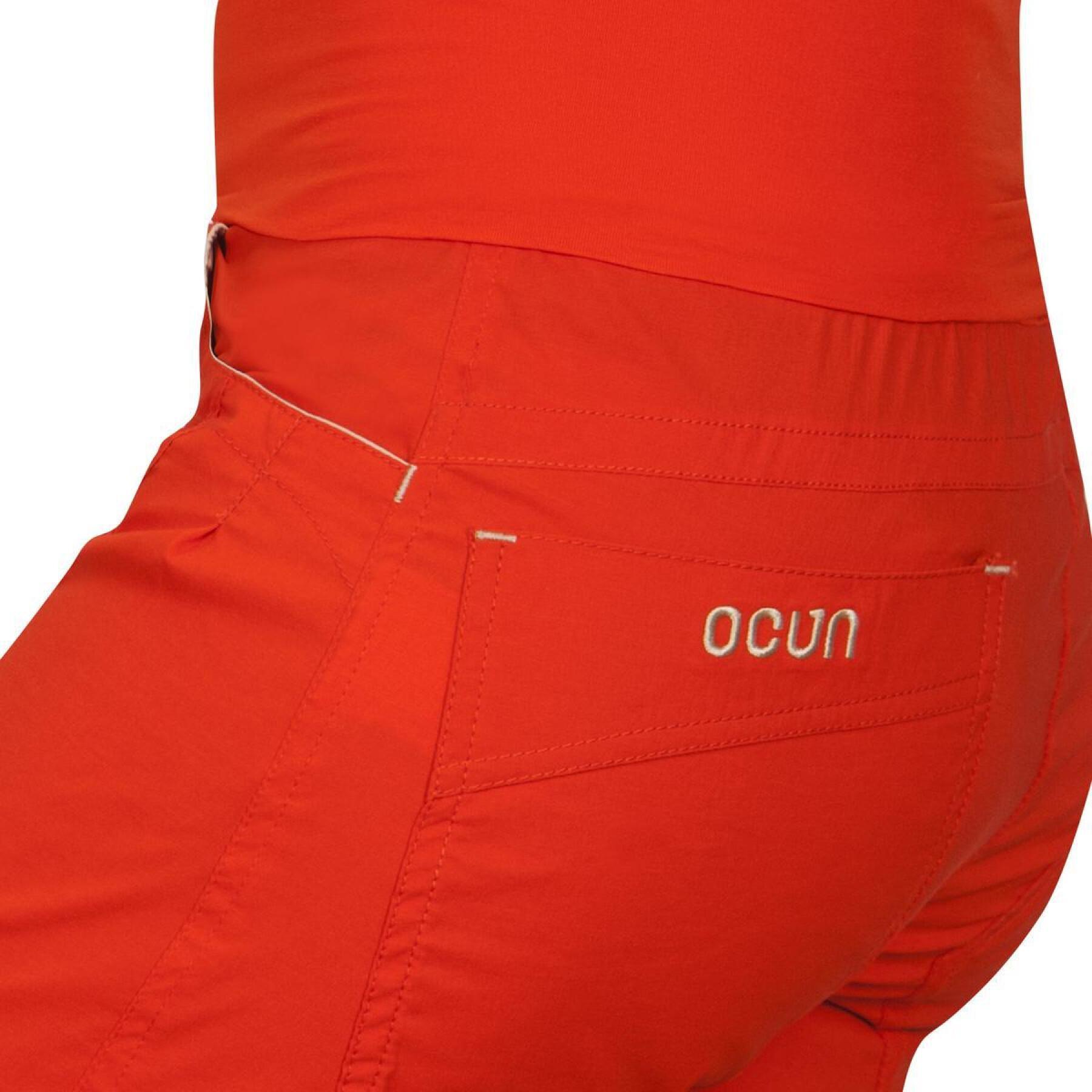 Pantalón corto de mujer Ocun Noya orange