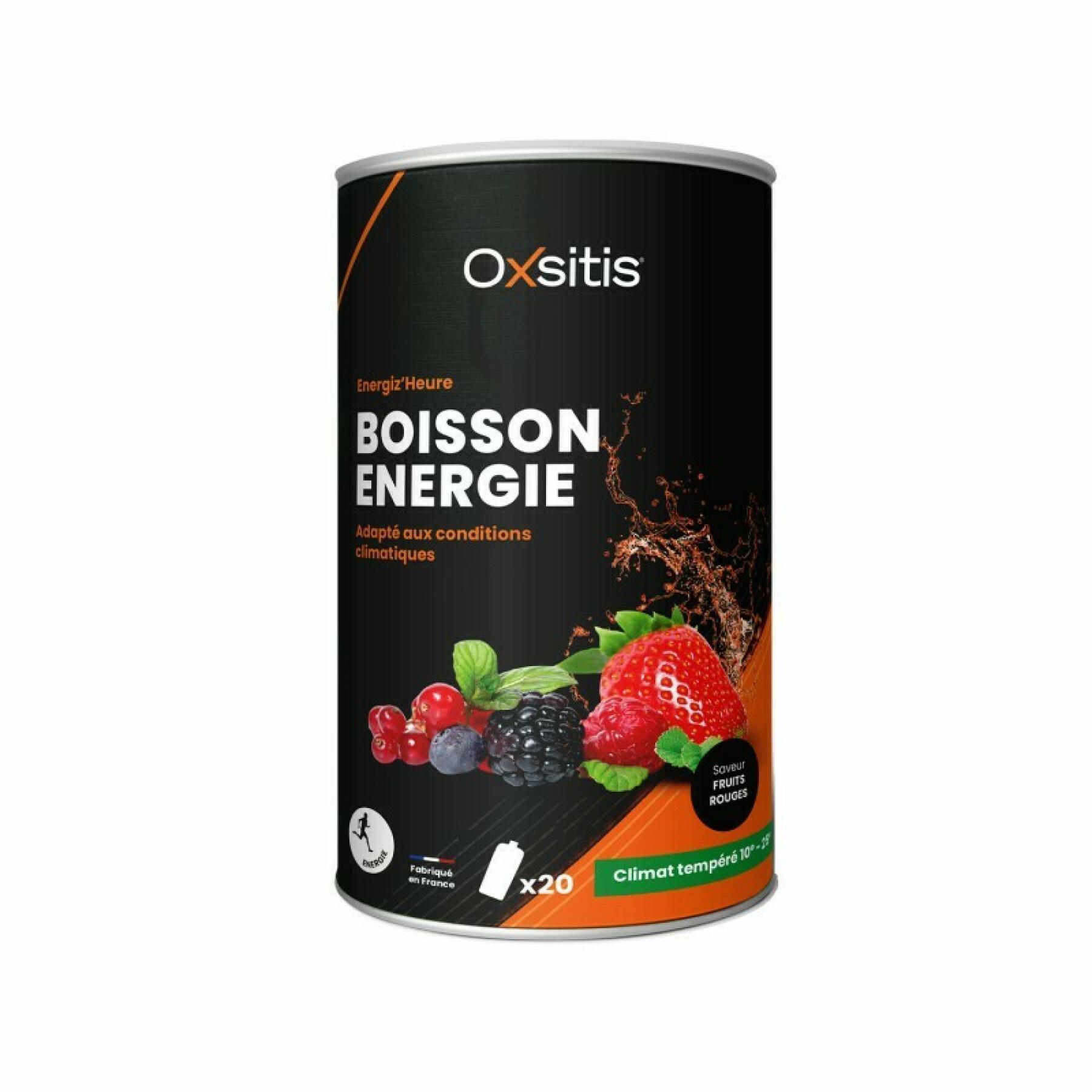 Bebida energética para climas templados - frutos rojos Oxsitis Energiz'heure