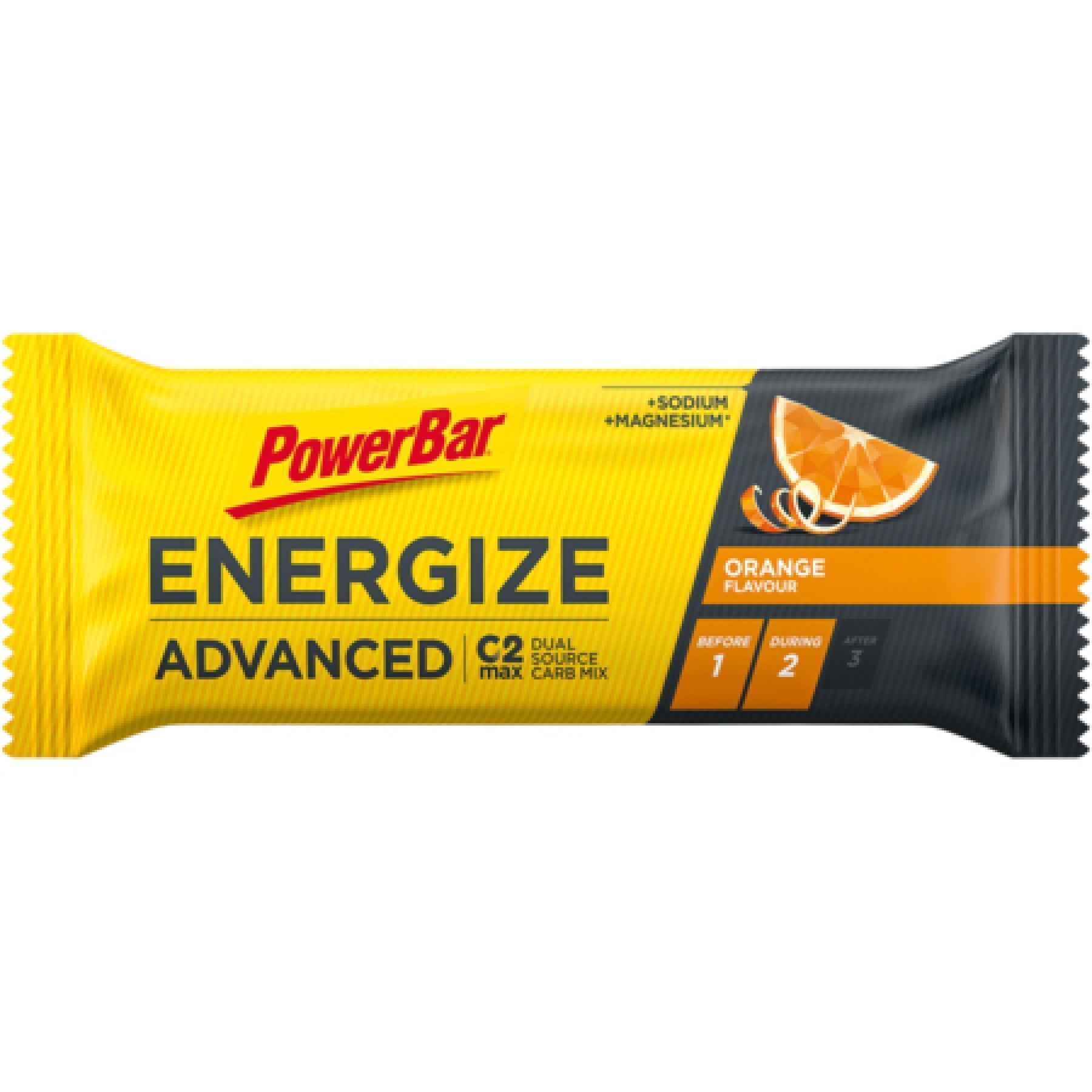 Bares PowerBar Energize C2Max 25x55gr Orange