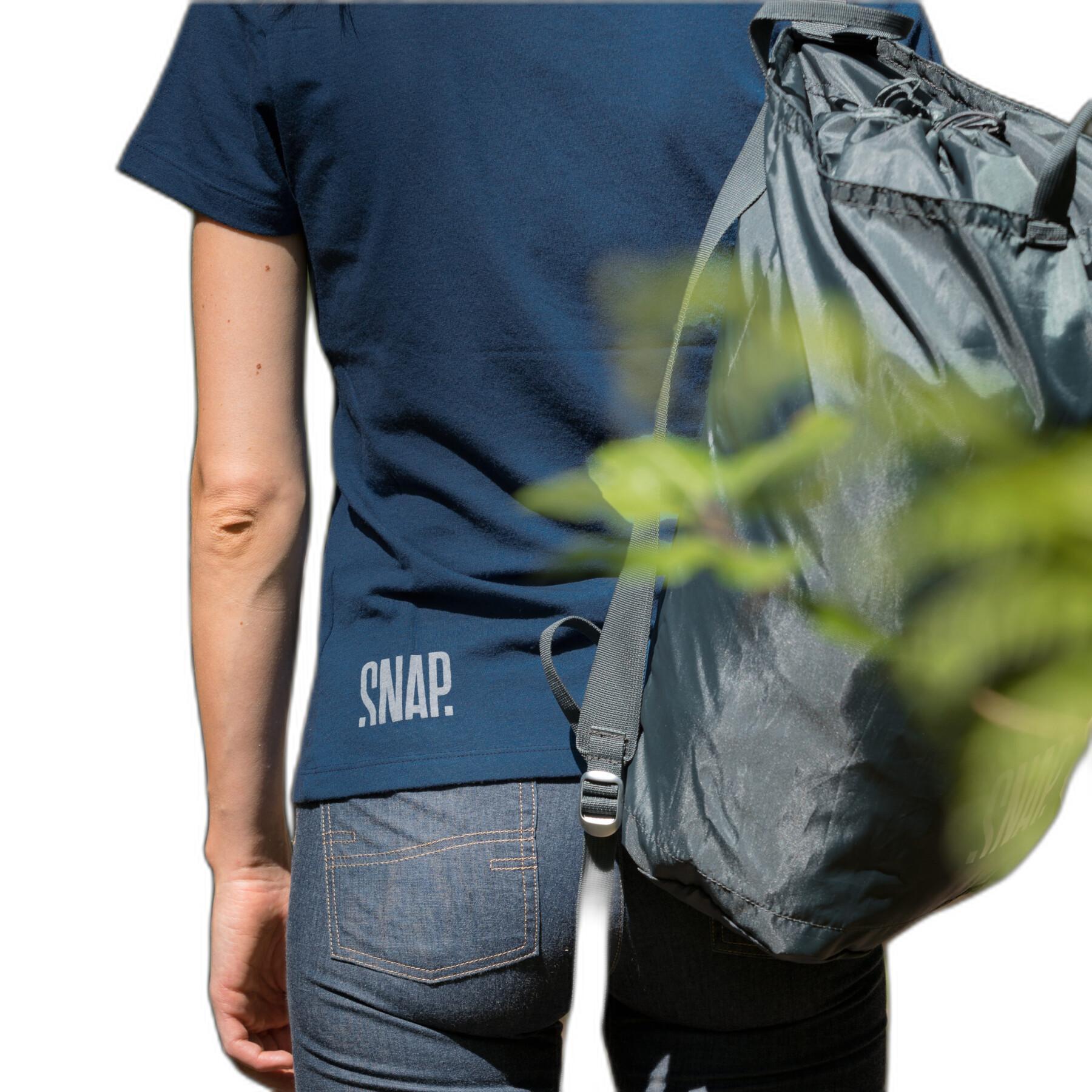 Camiseta técnica de merino de manga corta para mujer Snap Climbing