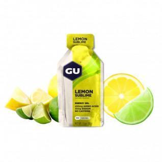 Geles Gu Energy citron intense sans caféine