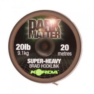 Línea trenzada Korda Dark Matter Tungsten Coated Braid 18lb