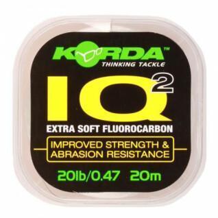 Nylon fluorocarbono Korda IQ Extra Soft 20lb (9kg)