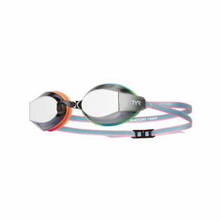 Gafas de natación con lentes de efecto espejo TYR
