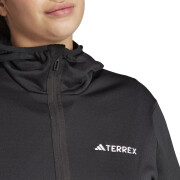 Polar con capucha para mujer adidas Terrex Xperior Light Fleece GT