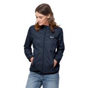Chaqueta impermeable para mujer Jack Wolfskin Pack & Go XS/XL