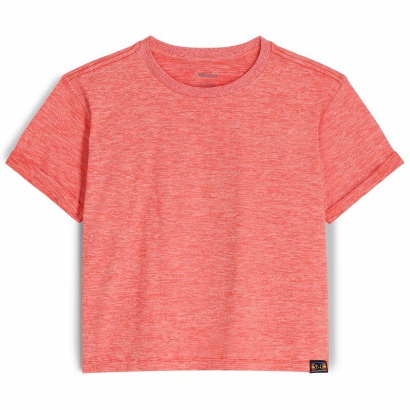 camiseta de mujer outdoor research essential boxy